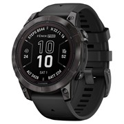 Fenix 7 Pro Sapphire Solar титановый угольно-серый DLC, черным ремешком 010-02777-11