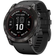 Fenix 7X Pro Solar Carbon Gray, Black Band 010-02778-00