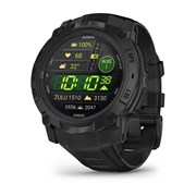 Instinct 3, 50 мм AMOLED Tactical Edition Black, Black Silicone, 010-03020-50