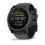 Tactix 8, 51 мм, Amoled Sapphire, Applied Ballistics Ultralight Solver, Creakote Coating Slate Grey Titanium, Slate Grey/Black Silicon, 010-04553-01
