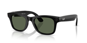 Wayfarer (Gen 2) RW4012 601/71, Shiny Black, G-15 Green, M (50–22)