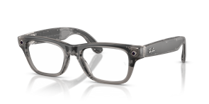 Blayzer Optics (Gen 2) RW7001 8529, Matte Transparent Ice Grey, Demo Lens, L (54–19)