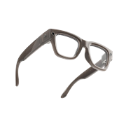 Display, Shiny Sand, Clear/Grey Transitions Gen8, Large Frame, Neural Band Size 2 (Medium)