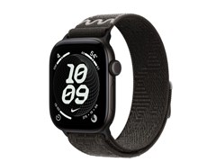 Watch Series 12, 42 мм, Black, After Dark Black Nike Sport Loop, One Size