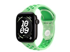 Watch Series 12, 42 мм, Black, Green Spark Nike, S/M