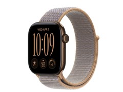 Watch Series 12, 42 мм, Dark Bronze, Chambray Blue Sport Loop, One Size