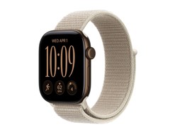Watch Series 12, 42 мм, Dark Bronze, Limestone Sport Loop, One Size