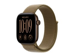 Watch Series 12, 42 мм, Dark Bronze, Olive Sport Loop, One Size