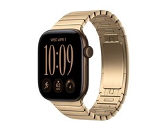 Watch Series 12, 42 мм, Dark Bronze, Radiant Gold Link Bracelet, One Size