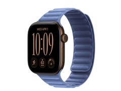 Watch Series 12, 42 мм, Dark Bronze, Wildflower Blue Magnetic Link, S/M