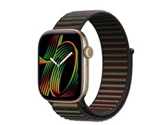 Watch Series 12, 42 мм, Light Gold, Black Unity Sport Loop - Unity Rhythm, One Size