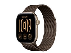 Watch Series 12, 42 мм, Light Gold, Dark Bronze Milanese Loop, One Size