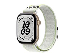 Watch Series 12, 42 мм, Light Gold, Essential White Nike Sport Loop, One Size
