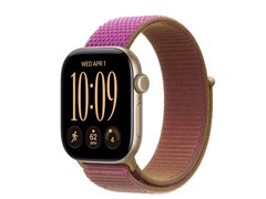 Watch Series 12, 42 мм, Light Gold, Magenta Sport Loop, One Size