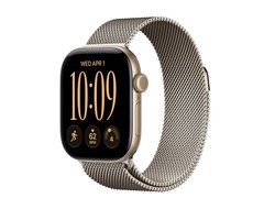 Watch Series 12, 42 мм, Light Gold, Natural Milanese Loop, One Size