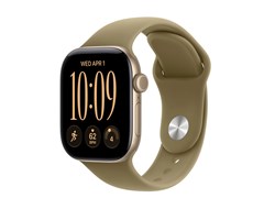 Watch Series 12, 42 мм, Light Gold, Olive, S/M