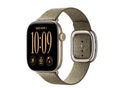 Watch Series 12, 42 мм, Light Gold, Sage Modern Buckle, L