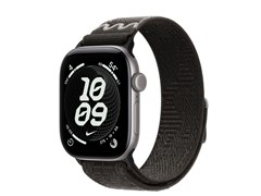 Watch Series 12, 42 мм, Space Gray, After Dark Black Nike Sport Loop, One Size