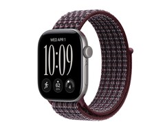 Watch Series 12, 42 мм, Space Gray, Burgundy Plaid Sport Loop, One Size