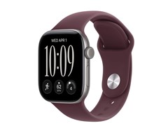 Watch Series 12, 42 мм, Space Gray, Burgundy, M/L