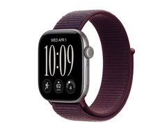 Watch Series 12, 42 мм, Space Gray, Burgundy Sport Loop, One Size