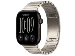 Watch Series 12, 46 мм, Black, Natural Link Bracelet, One Size