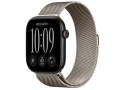Watch Series 12, 46 мм, Black, Natural Milanese Loop, S/M