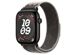 Watch Series 12, 46 мм, Black, Pavement Grey Nike Sport Loop, One Size