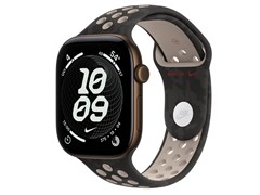Watch Series 12, 46 мм, Dark Bronze, After Dark Black Nike, M/L