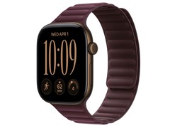 Watch Series 12, 46 мм, Dark Bronze, Burgundy Magnetic Link, S/M