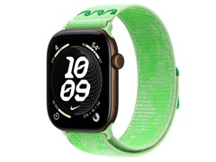 Watch Series 12, 46 мм, Dark Bronze, Green Spark Nike Sport Loop, One Size