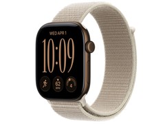 Watch Series 12, 46 мм, Dark Bronze, Limestone Sport Loop, One Size