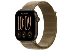 Watch Series 12, 46 мм, Dark Bronze, Olive Sport Loop, One Size