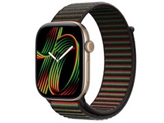 Watch Series 12, 46 мм, Light Gold, Black Unity Sport Loop - Unity Rhythm, One Size