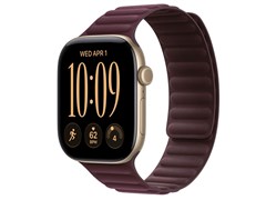 Watch Series 12, 46 мм, Light Gold, Burgundy Magnetic Link, S/M