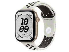 Watch Series 12, 46 мм, Light Gold, Essential White Nike, S/M