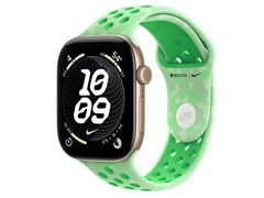 Watch Series 12, 46 мм, Light Gold, Green Spark Nike, M/L