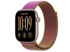 Watch Series 12, 46 мм, Light Gold, Magenta Sport Loop, One Size