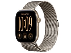 Watch Series 12, 46 мм, Light Gold, Natural Milanese Loop, M/L