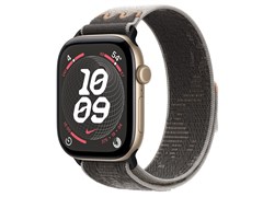Watch Series 12, 46 мм, Light Gold, Pavement Grey Nike Sport Loop, One Size