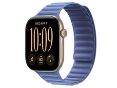 Watch Series 12, 46 мм, Light Gold, Wildflower Blue Magnetic Link, M/L