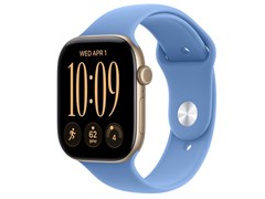 Watch Series 12, 46 мм, Light Gold, Wildflower Blue, M/L
