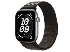 Watch Series 12, 46 мм, Space Gray, After Dark Black Nike Sport Loop, One Size