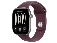 Watch Series 12, 46 мм, Space Gray, Burgundy, M/L