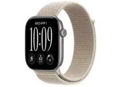 Watch Series 12, 46 мм, Space Gray, Limestone Sport Loop, One Size