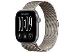 Watch Series 12, 46 мм, Space Gray, Natural Milanese Loop, M/L