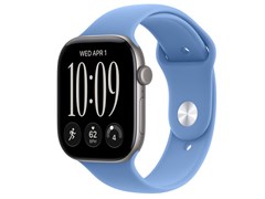 Watch Series 12, 46 мм, Space Gray, Wildflower Blue, M/L
