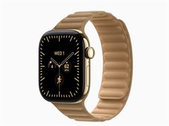 Watch Series 12, 42 мм, Radiant Gold, Camel Magnetic Link, S/M