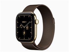 Watch Series 12, 42 мм, Radiant Gold, Dark Bronze Milanese Loop, One Size