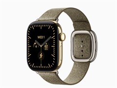 Watch Series 12, 42 мм, Radiant Gold, Sage Modern Buckle, S